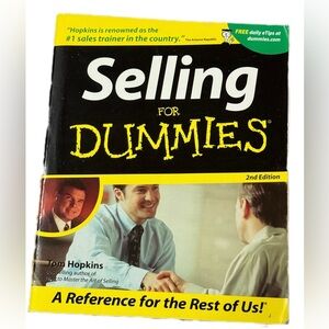 Selling for Dummies Book